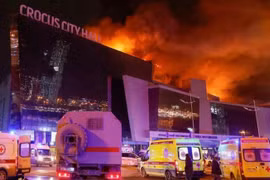 Đã có tổ chức thừa nhận vụ tấn công gây nhiều thương vong vào nhà hát của thành phố giáp Moscow