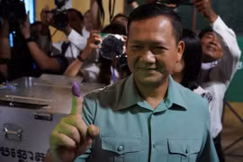 CPP tuyên bố giành 120/125 ghế trong Quốc hội khóa VII