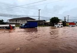 Khu vực trung Lào bị ảnh hưởng nghiêm trọng do mưa lũ