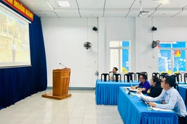 Gia Lai: Chấm sơ khảo cuộc thi tài năng dẫn chương trình “Én học đường”