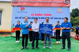 Khánh thành Sân thể thao cộng đồng xã Ia Ko