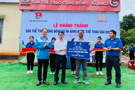 Khánh thành Sân thể thao cộng đồng xã Ia Ko