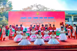 Ngày hội “Thiếu nhi vui khỏe” tại Trường Tiểu học Võ Thị Sáu