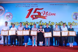 Gia Lai: Kỷ niệm 15 năm chương trình “Ấm áp mùa đông”