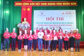 Mang Yang giành giải nhất toàn đoàn Hội thi Đội tuyên truyền chữ thập đỏ