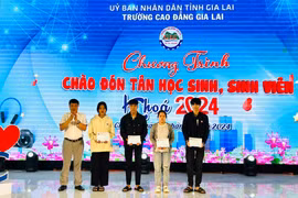 Hơn 400 tân học sinh, sinh viên nhập học tại Trường Cao đẳng Gia Lai