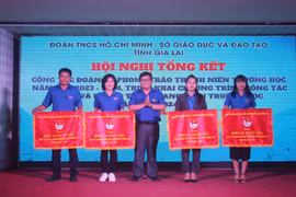 Gia Lai: Tặng bằng khen 37 tập thể, cá nhân có thành tích trong công tác Đoàn khối trường học 