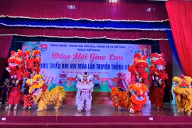 Đêm hội giao lưu “Thanh-thiếu niên vui múa lân truyền thống” tại TP. Pleiku