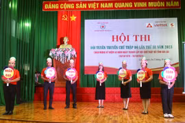 Gia Lai: Khai mạc Hội thi đội tuyên truyền chữ thập đỏ lần thứ III