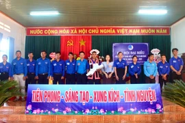 Đại hội điểm Hội Liên hiệp Thanh niên Việt Nam xã Kon Gang thành công tốt đẹp