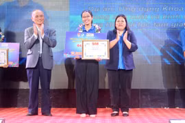 Chị Phùng Thị Mỹ Lên đạt giải nhì cuộc thi “Ý tưởng sáng tạo khởi nghiệp” tỉnh Gia Lai lần thứ VII