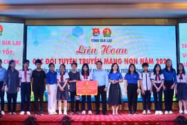 TP. Pleiku đạt giải nhất Liên hoan các đội tuyên truyền măng non năm 2023