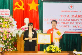 Tọa đàm kỷ niệm 45 năm Ngày thành lập Hội Chữ thập đỏ tỉnh Gia Lai