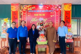 Tỉnh Đoàn, Hội Liên hiệp Thanh niên Việt Nam tỉnh Gia Lai chúc mừng Đại lễ Phật đản
