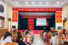 Trung tâm Xúc tiến đầu tư tổ chức 3 khóa hỗ trợ phát triển nguồn nhân lực cho doanh nghiệp. Ảnh H.D