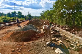 Thị xã Ayun Pa vừa phê duyệt vốn cho 2 dự án giao thông nguồn ngân sách thị xã. Ảnh Hà Duy