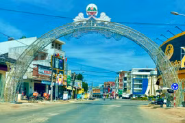 Huyện Đak Đoa đề xuất điều chỉnh cục bộ Quy hoạch chung xây dựng thị trấn Đak Đoa (mở rộng) nhằm đảm bảo hoàn thành các tiêu chí đô thị loại IV trước năm 2025. Ảnh: Hà Duy