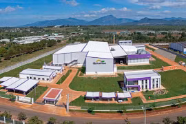 Nhà máy chế biến chanh dây Quicornac (Khu công nghiệp Trà Đa, TP. Pleiku). Ảnh: Hà Duy