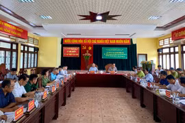 Quang cảnh cuộc họp đánh giá kết quả thực hiện chương trình phát triển lâm nghiệp bền vững 6 tháng đầu năm 2024. Ảnh Hà Duy