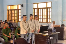 Mâu thuẫn đánh nhau trong cuộc nhậu, 4 bị cáo lĩnh án