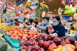 Trị giá hàng hóa bán ra những ngày trước Tết đạt khoảng 85% so với kế hoạch