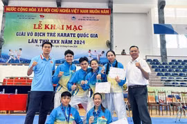 Đoàn võ sĩ Karate Gia Lai đã xếp thứ 11 trong tổng số 43 đoàn tham gia tranh tài tại giải