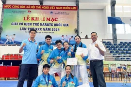 Đoàn võ sĩ Karate Gia Lai đã xếp thứ 11 trong tổng số 43 đoàn tham gia tranh tài tại giải