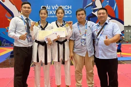 Gia Lai: Cặp võ sĩ song sinh giành 2 huy chương vàng ở Giải Taekwondo các lứa tuổi trẻ quốc gia