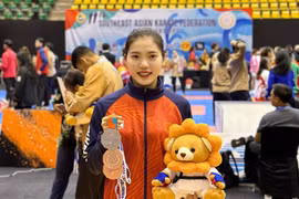 Các võ sĩ Gia Lai giành 5 huy chương ở Giải Vô địch Karate Đông Nam Á