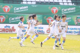 U13 Jubilo Iwata phô diễn sức mạnh