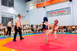 Hơn 300 võ sĩ tham gia Giải Taekwondo các câu lạc bộ TP. Pleiku
