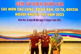 Gia Lai giành 2 huy chương bạc ở Giải Cử tạ người khuyết tật toàn quốc