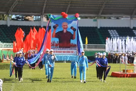 Tổng duyệt lễ khai mạc Hội khỏe Phù đổng tỉnh Gia Lai lần thứ XI năm 2023