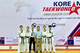 Các võ sĩ Taekwondo Gia Lai giành 7 tấm huy chương ở giải quốc gia