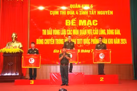 Bộ Chỉ huy Quân sự tỉnh Gia Lai giành giải nhì ở Hội thao quốc phòng Cụm thi đua 4 tỉnh Tây Nguyên