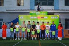 Khởi tranh Giải Bóng đá 7 người Highland Championship Cup FPT Telecom Gia Lai