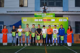 Khởi tranh Giải Bóng đá 7 người Highland Championship Cup FPT Telecom Gia Lai
