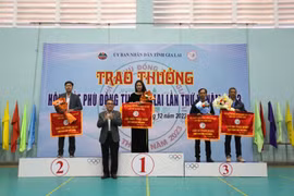 Hội khỏe Phù đổng tỉnh Gia Lai lần thứ XI: Phòng Giáo dục và Đào tạo TP. Pleiku và THPT Pleiku giành giải nhất toàn đoàn