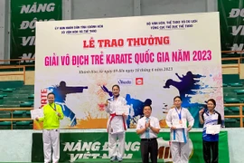 Gia Lai giành 2 huy chương vàng ở Giải Vô địch trẻ Karate toàn quốc