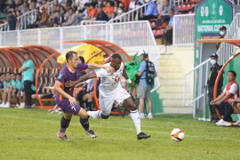 Quốc Việt tỏa sáng giúp Hoàng Anh Gia Lai lọt vào tứ kết Cúp Quốc gia