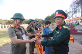 Gia Lai: Hơn 400 học sinh hội thao Giáo dục Quốc phòng-An ninh