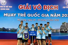 Gia Lai giành 3 huy chương đồng ở Giải Muay trẻ quốc gia