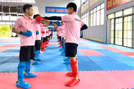 Đội tuyển Karate Gia Lai tập huấn cùng đội Karate Thanh Hóa