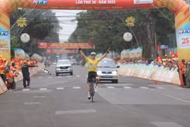 Giải đua xe đạp Cúp Truyền hình TP. Hồ Chí Minh cập bến Phố núi Pleiku