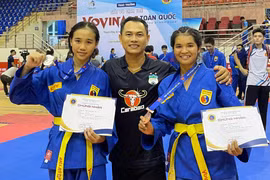 Vovinam Gia Lai giành 4 huy chương ở Giải Vô địch trẻ toàn quốc