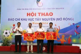 Hội Nhà báo tỉnh Gia Lai giành giải nhì tại Hội thao Báo chí khu vực Tây Nguyên mở rộng