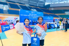 Gia Lai giành 2 huy chương bạc ở Giải Cầu lông các nhóm tuổi thiếu niên quốc gia