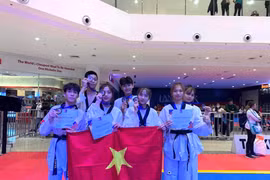 Nữ võ sĩ Gia Lai giành huy chương vàng Giải Vô địch Taekwondo Đông Nam Á