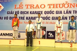 2 võ sĩ Gia Lai tranh tài ở Giải Vô địch Karate Đông Nam Á
