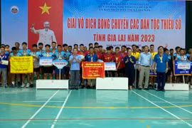 Ia Pa đăng quang Giải Vô địch Bóng chuyền các dân tộc thiểu số tỉnh